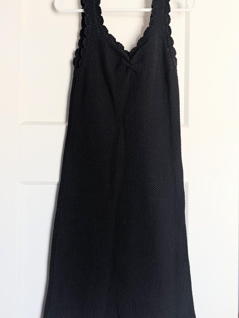 Art class Girls Black Waffle-Knit Dress